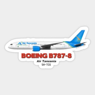 Boeing B787-8 - Air Tanzania Sticker